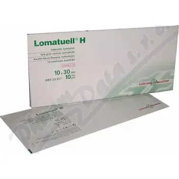 Krytí na ránu Tyl mastný Lomatuell H 10x30cm 10ks