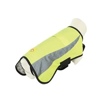 Postroj pro psa Obleček bunda pro psy REFLEXNÍ žlutá 65cm Zolux