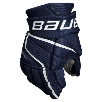 Sportovní chránič Hokejové rukavice Bauer Vapor 3X Pro Junior Navy Velikost: 10