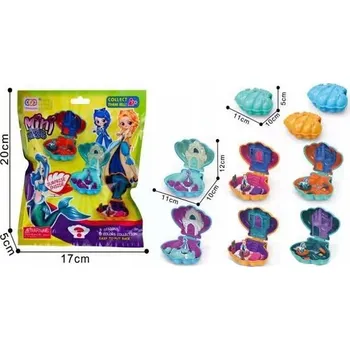 Figurka Hračka mini domeček pro mořskou pannu Mušle Figurka