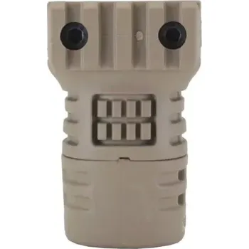 Sportovní střelba Přední vertikální rukojeť - grip DLG krátká - FDE