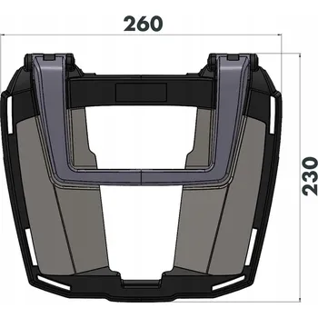Zavazadlo na motocykl Yamaha XSR 700/Xtribute 16- Easyrack nosič zavazadel