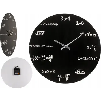 Hodiny Nástěnné hodiny Wall-Clock černé 35 cm
