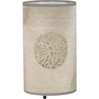 Lampička Stolní lampa Candellux Lighting PERLA béžová 40 W