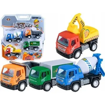 autíčko STAVEBNÍ AUTA BAGR sklápěčka MÍCHAČKA