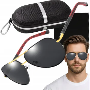 J&W sluneční brýle pilotky (aviator) - muž