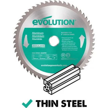 Řezný kotouč Řezný kotouč Evolution EVO-230-80-A 230 x 25,4 mm