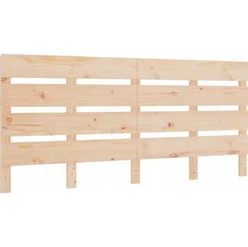 VidaXL Čelo postele, 140x3x80 cm, masivní borové dřevo