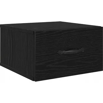 Šatní skříň Noční skříňka Černý dub 35 x 35 x 20 cm Kompozitní dřevo