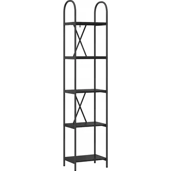 Knihovna Dřevěná police VidaXL 30 x 40 cm dub černý