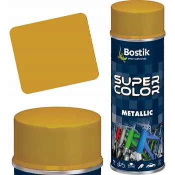 Barva ve spreji Akrylový lak BOSTIK SC zlatá metalíza 400 ml