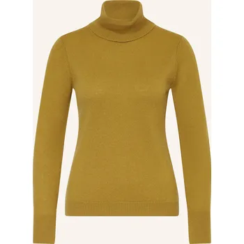 Dámský svetr Darling Harbour Dámský Svetr S Rolákem Z Kašmíru, goldgrün, 34
