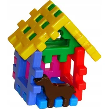 ostatní stavebnice Stavební Stavebnice Žákovský dům Mejpol 36 dílů