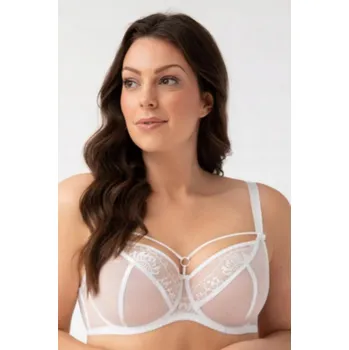 Podprsenka Měkká podprsenka GORSENIA K496 PARADISE Bílá 65L