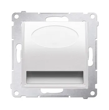 Nástěnné svítidlo Nástěnné zapuštěné svítidlo Kontakt-simon 0,4 W integrovaný LED zdroj bílá