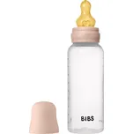 BIBS Anti-Colic Baby Bottle Latex antikoliková láhev s kaučukovou savičkou Blush 270 ml