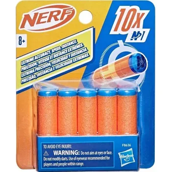 Dětská zbraň NERF F8636 N Series N1 - Šipky 10 kusů