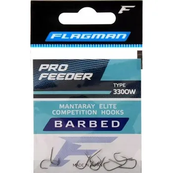 Flagman Mantaray Elite Pro Feeder Háčky s protihrotem 10 ks