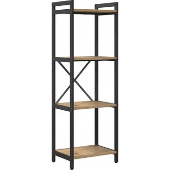 Knihovna Dřevěná police VidaXL 30 x 40 cm dub artisan