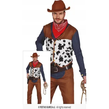 Kovbojský westernový kostým, karneval převlek, vel L