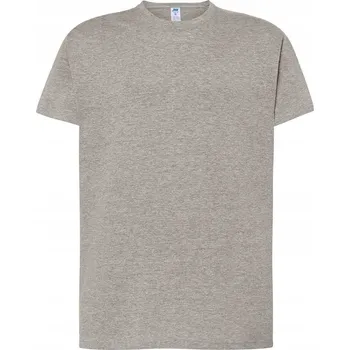 Pánské tričko TRIČKO PÁNSKÉ BAVLNĚNÉ PRACOVNÍ tričko JHK TSRA 170 tmavý melír M