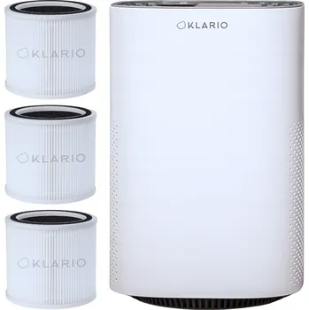 Čistička vzduchu Čistička vzduchu KLARIO + 2 náhradní HEPA filtry (celkem 3 filtry)