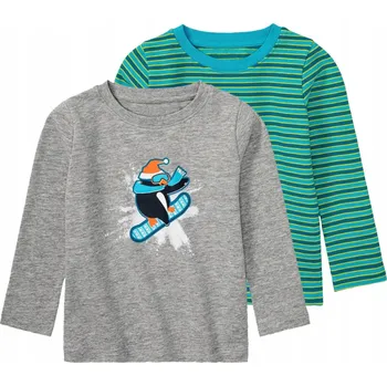 Chlapecké tričko Chlapecké termoaktivní tričko s dlouhým rukávem 2 kusy 110-116