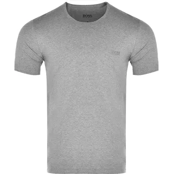 Pánské tričko Pánské Tričko HUGO BOSS 50325887 Šedé Regular Fit