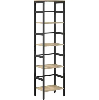 Knihovna Police na knihy Dub Sonoma 40 x 29,5 x 149 cm