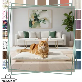 Pelíšek pro psa Pro kočky pelíšek MAT PIK z látky pro kočky a psy 70x60 COLORS