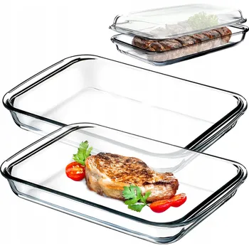 Žáruvzdorná obdélníková mísa Kadax 6 l