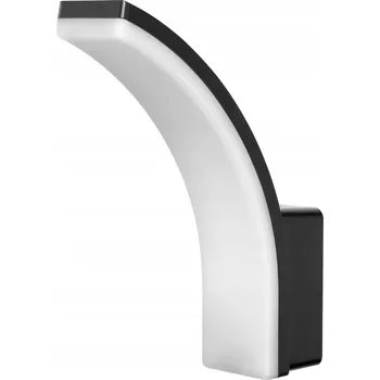 Venkovní osvětlení Venkovní nástěnné svítidlo Adviti černé, integrovaný LED zdroj 20 W