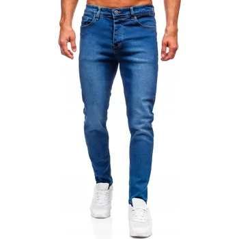 Pánské džíny PÁNSKÉ DŽÍNY SLIM FIT TMAVĚ MODRÉ 6715 DENLEY_38/2XL