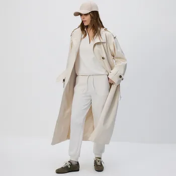 Dámské kalhoty Reserved - Teplákové joggery - béžová - 611GA-08X - 611GA-08X-XS