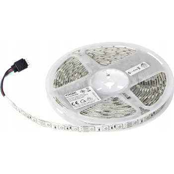 LED páska LED pásek RGB 5050 vícebarevný 5 metrů 12V 60 LED/m 14,4W/m IP63
