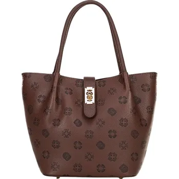 WITTCHEN kabelka, typ kufřík, eko kůže, hnědá