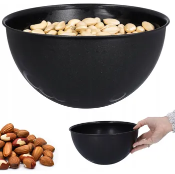 Plastová mísa černá kuchyňská pro míchání a šlehání 1,5l misky