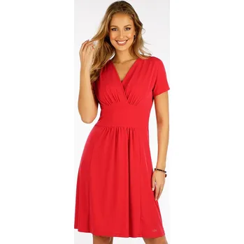 Dámské šaty Dámské červené šaty LITEX L