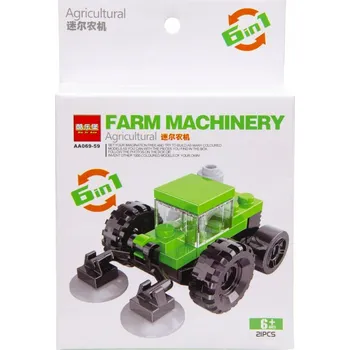 ostatní stavebnice STAVEBNICE "FARMA-STROJE" - 6 ks