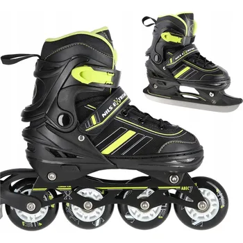 Zimní brusle NILS BRUSLE 2V1 2v1 nastavitelné velikosti 39-43