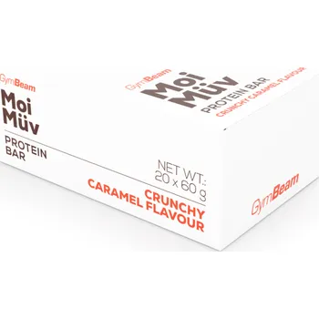MoiMüv Protein Bar - GymBeam Příchuť: křupavý karamel