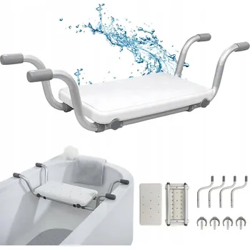 Koupelnové sedátko Skládací sprchové sedátko, plast, 120 kg, 46x41 cm