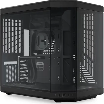 PC skříň HYTE skříň Y70 Pitch Black / levé a přední sklo / Riser PCIe 4.0 / bez zdroje / 1x USB-C / 2x USB-A /