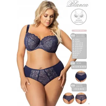 Podprsenka Gorsenia podprsenka s měkkými košíčky modrá velikost 70I