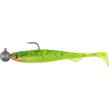 Umělá nástraha Fox Rage Gumová Nástraha Loaded Slick Shad UV Lemon Tiger - 11 cm 12 g