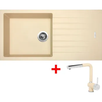 Granitový dřez Sinks PERFECTO 1000 Sahara + Mix 3 P GR