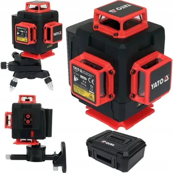 Měřící laser Křížový laser Yato YT-30417, dosah 30 m