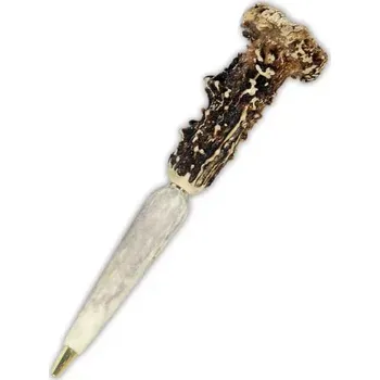 Spona na kravatu Propisovací tužka z parohu