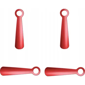 Lžíce na botu IKEA SNOSKYFFEL malá kovová lžíce na boty 18 cm