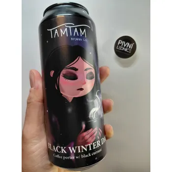 Pivo Tam Tam Brewing Black Winter Day 16°/6,6% 0,5l